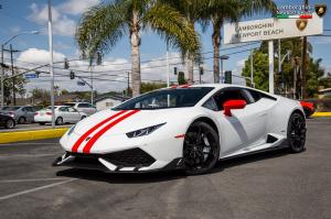 Lamborghini Huracan LP610-4 Bianco Monocerus 2016 года